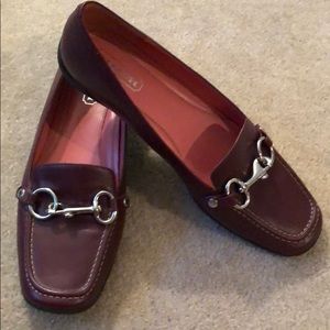 Coach Leather Horse Bit Dorie Loafers/Flats 81/2